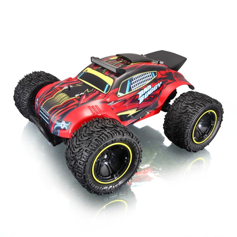 Carrinho com Controle Remoto R C Off Road Attak Bad Buggy Maisto