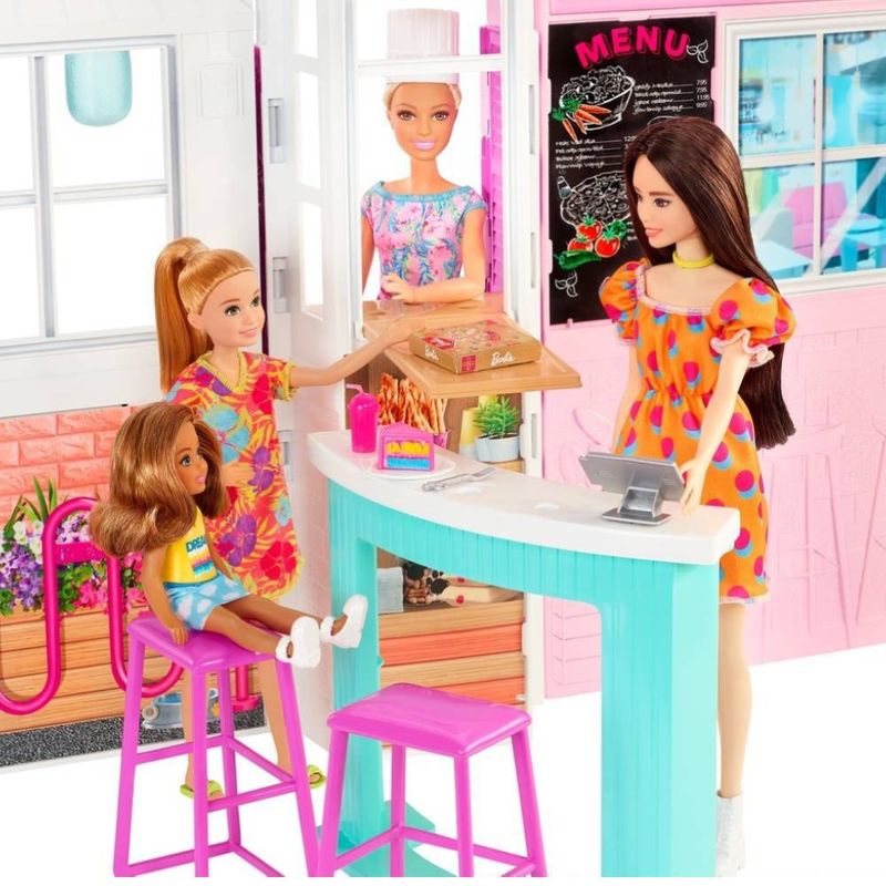 Playset---Barbie---Restaurante-e-Estate---Rosa---Mattel-2