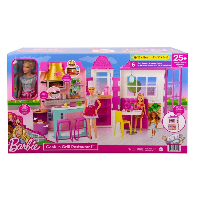 Playset---Barbie---Restaurante-e-Estate---Rosa---Mattel-3