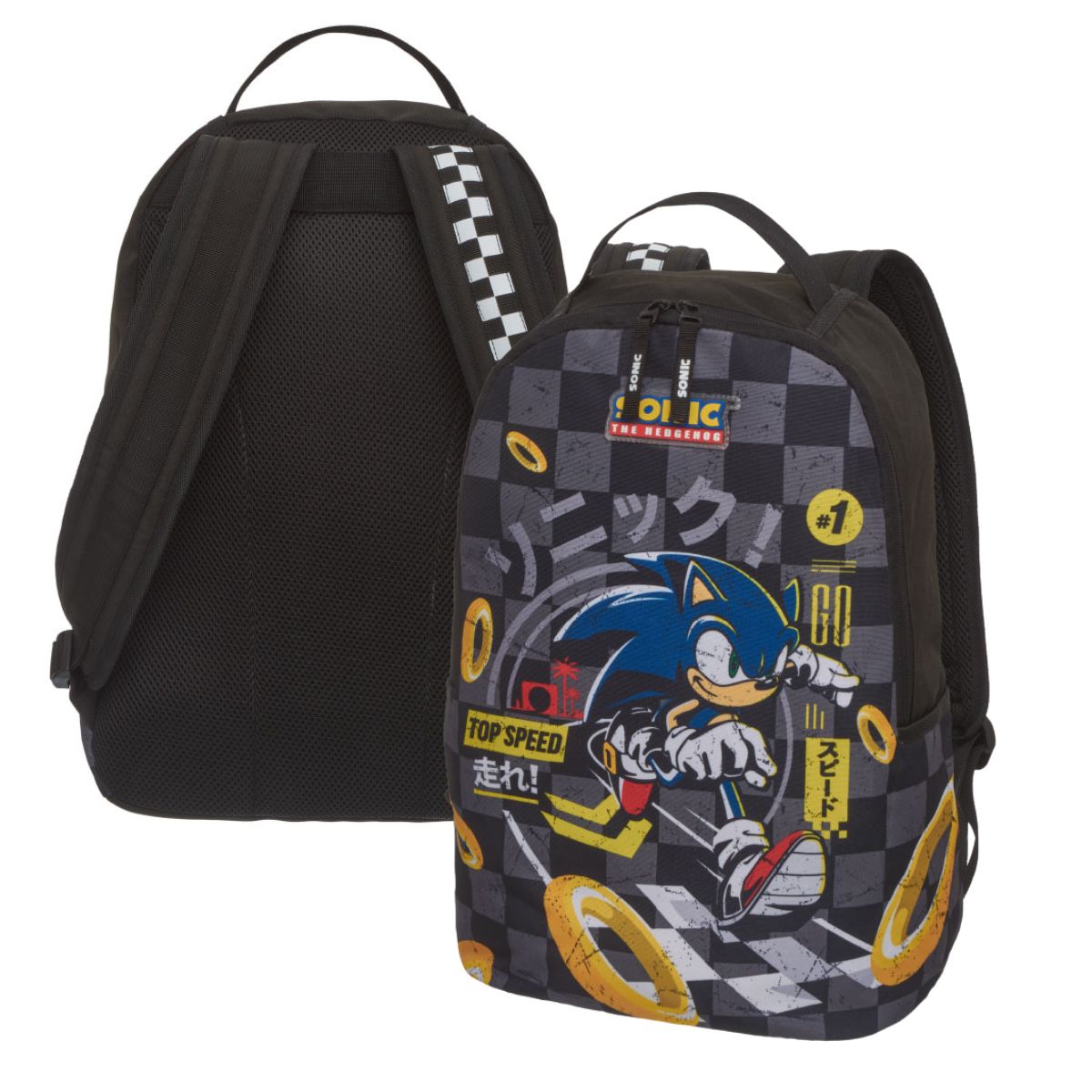 Chaveiro para Mochila Sonic The Hedgehog Sonic Correndo Just Toys