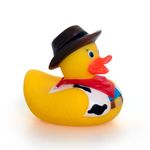 Brinquedo-de-Banho---Patinho-Cowboy---Dican