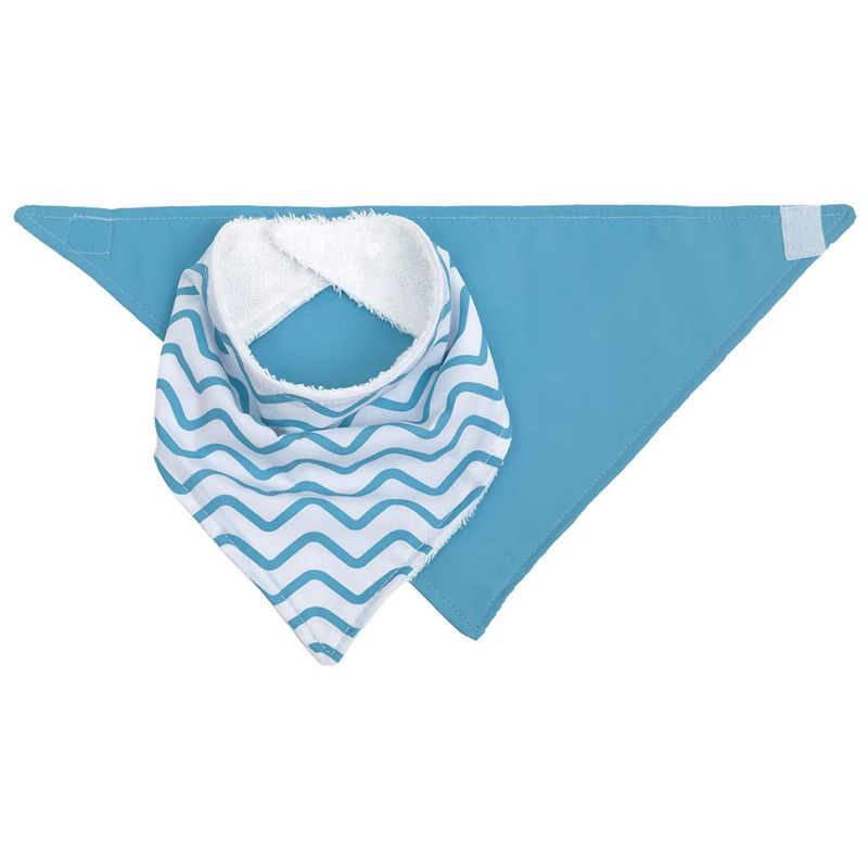 Conjunto-de-Babadores---Bandanas-Azuis---2-Und---Buba