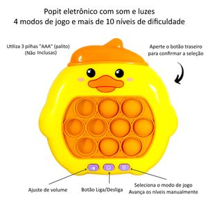 JOGO BUBBLE POPS FIDGET