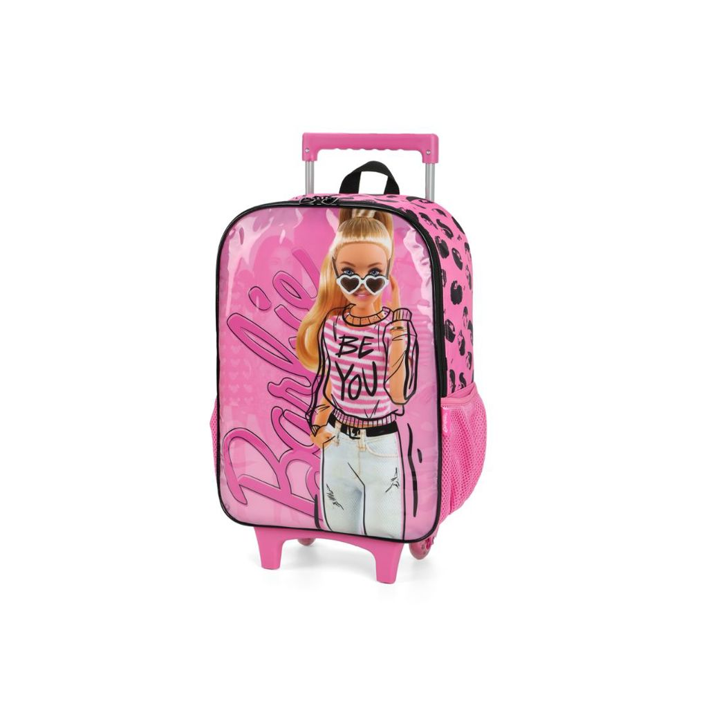 Mochila de Rodinhas Barbie Pink- Luxcel