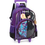 Mochila-com-Rodas-e-Alca---Wandinha---Roxo---Luxcel-1