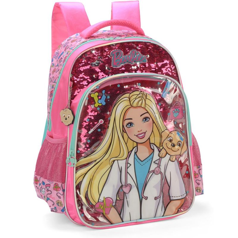 Mochila-Infantil---Barbie---Veterinaria---Luxcel-1