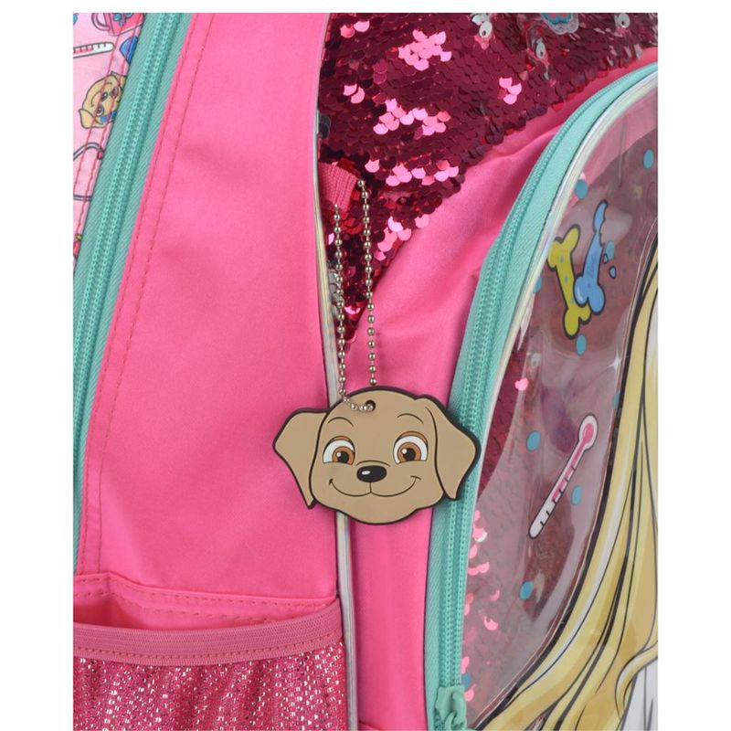 Mochila De Costas Barbie Veterinaria Luxcel