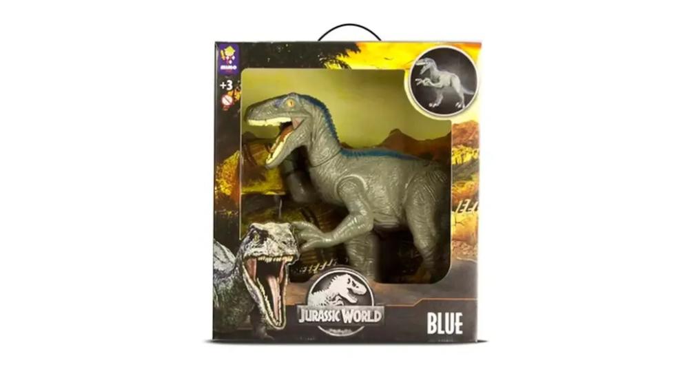 Dinossauro 50cm Blue Gigante Jurassic World Mimo Brinquedos - Papellotti