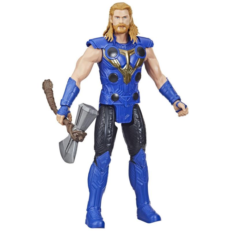 Boneco-Articulado-com-Acessorio---Marvel---Love-and-Thunder---Titan-Series---Thor---30cm---Hasbro-0