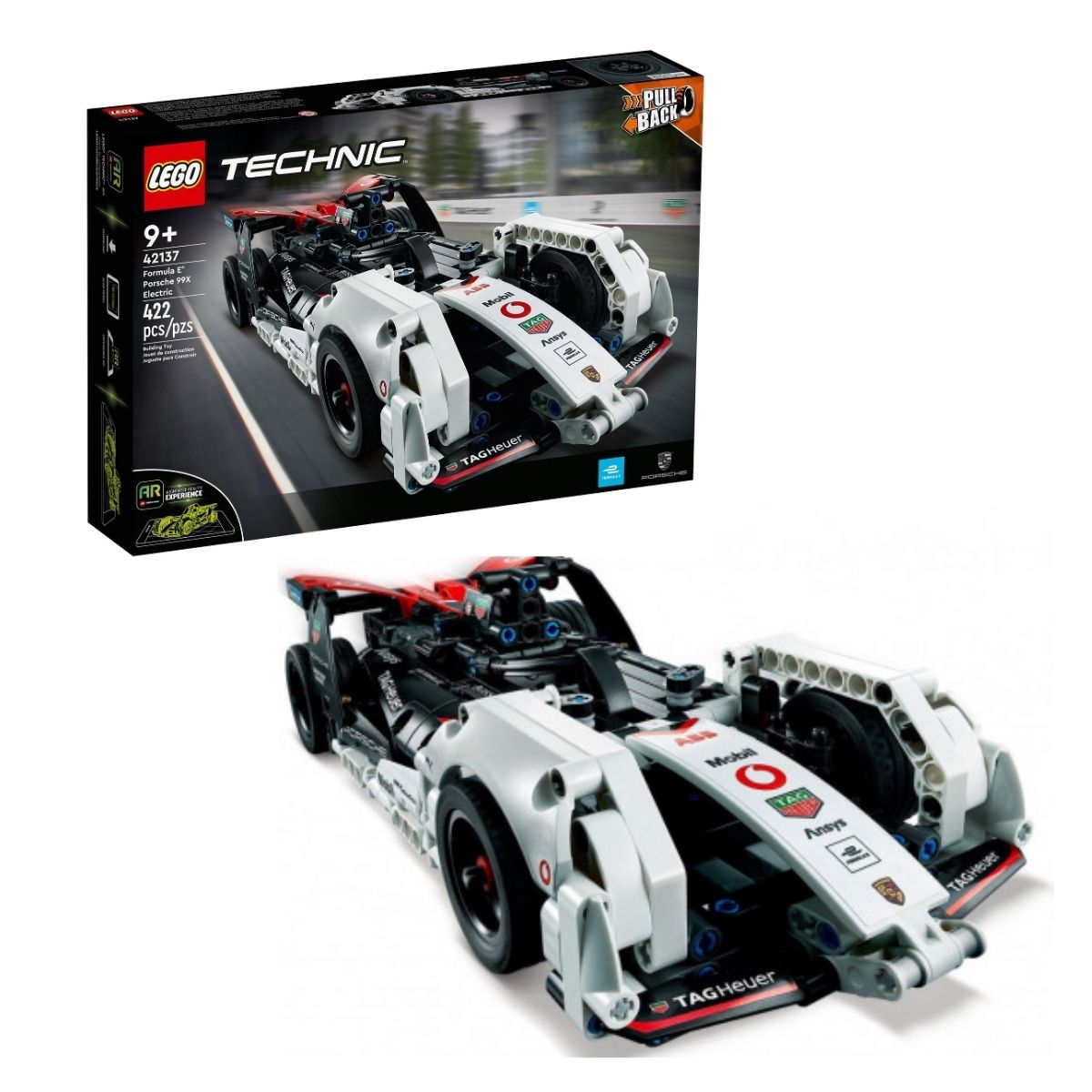 Lego Technic Fórmula E Porsche 99x Electric 422 Peças 42137 Ri Happy