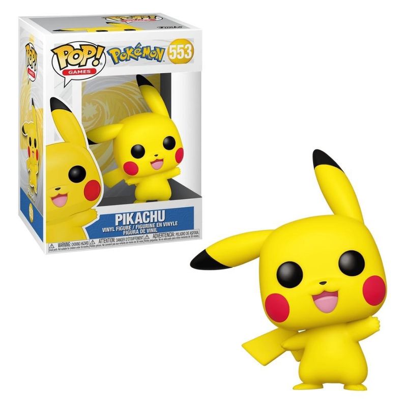 Mini-Figura---Funko-Pop---Games---Pokemon---Pikachu---Candide--0