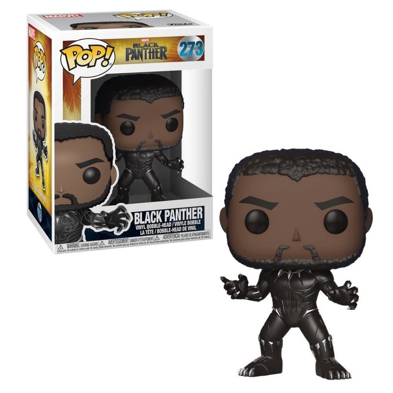 Mini-Boneco---Funko-Pop---Marvel---Black-Panther-With-Chase---Candide-0