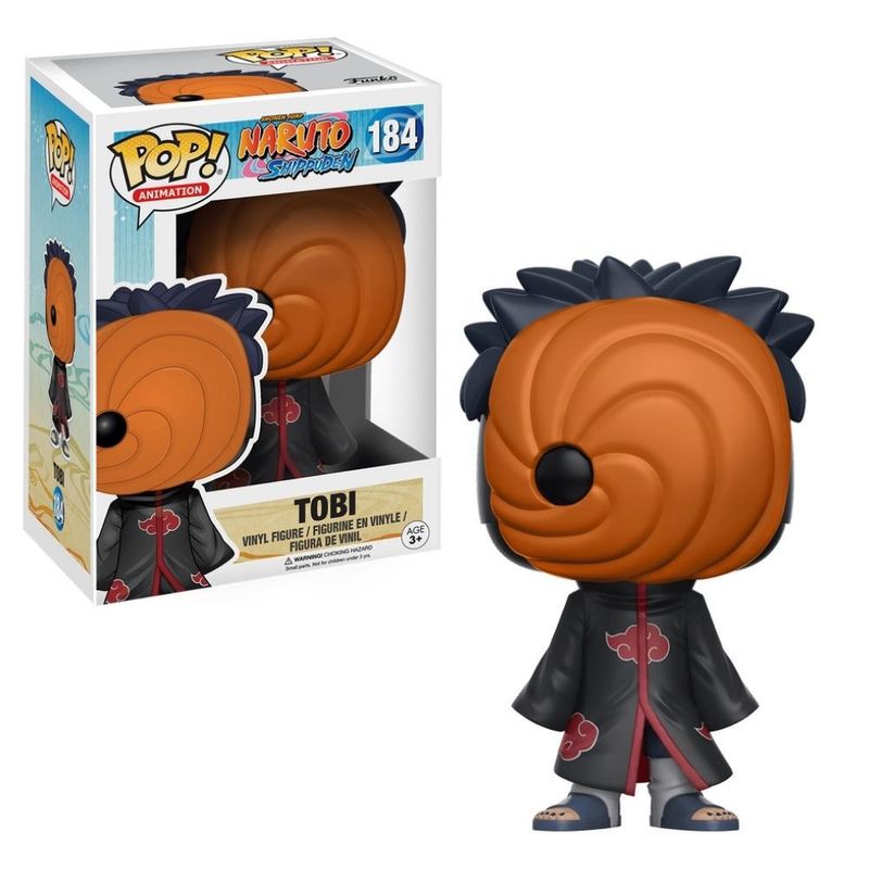 Mini-Figura---Funko-Pop---Animation---Naruto---Shippuden---Tobi---Candide--0