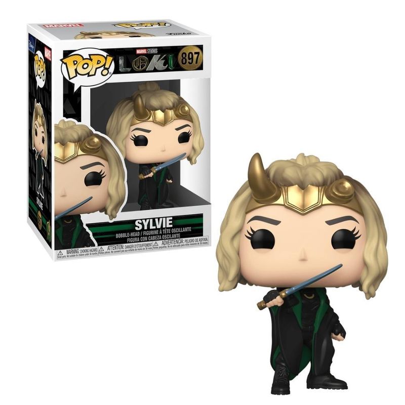 Boneco-Funko-Pop-Marvel---Loki---Sylvie-com-Capa---Candide-0