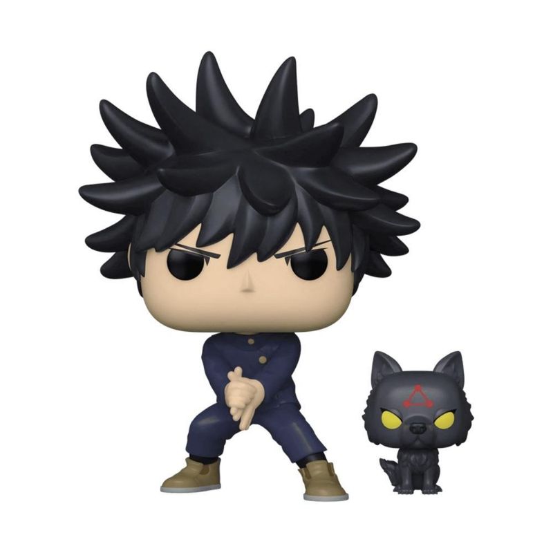 Mini-Boneco---Funko-Pop---Animation---Jjk-S1---Megumi-with-dog---Candide--2