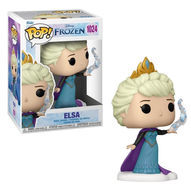 Mini-Boneco---Funko-Pop---Disney---Ultimate-Princess---Elsa---Candide-0