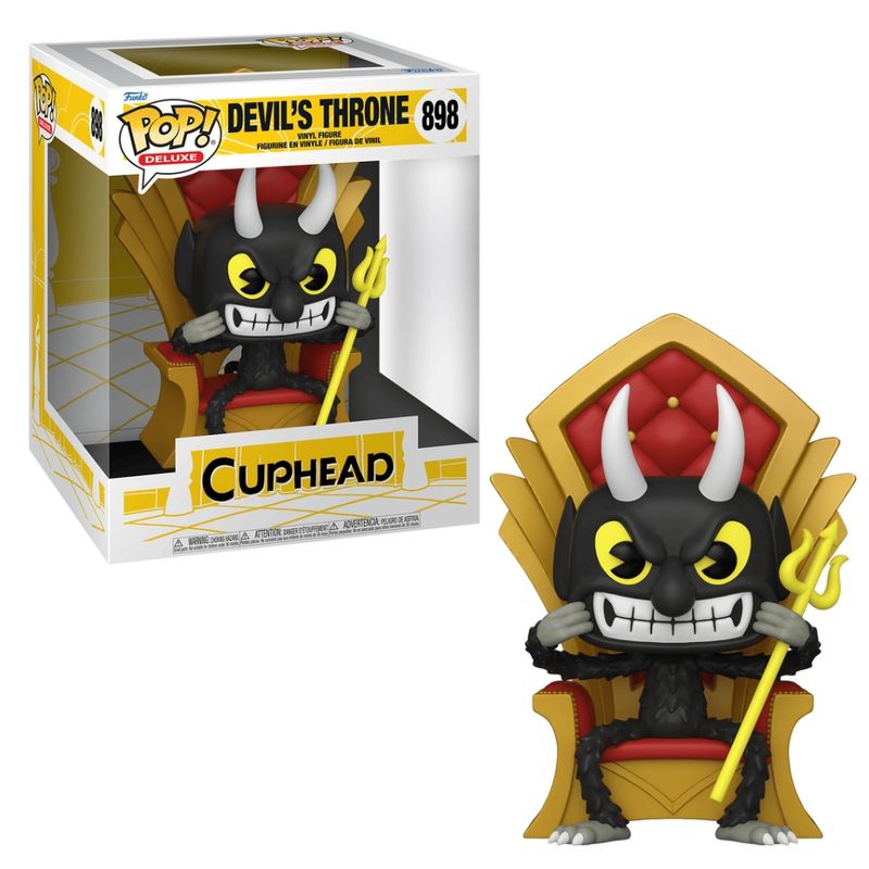 Figura-Funko-Pop-Deluxe---Cuphead-S3---Devil-in-Chair---Candide-0