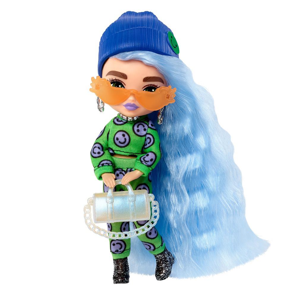 Boneca Barbie - Extra - Barbie Com Roupa Azul Claro - Mattel - Ri Happy