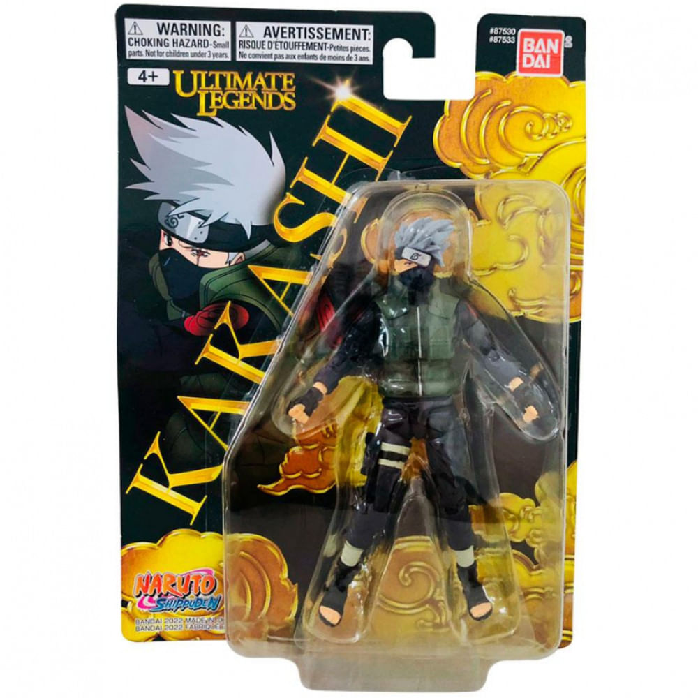 Boneco Fun Naruto Bandai Hatake Kakashi 12cm F0086-6