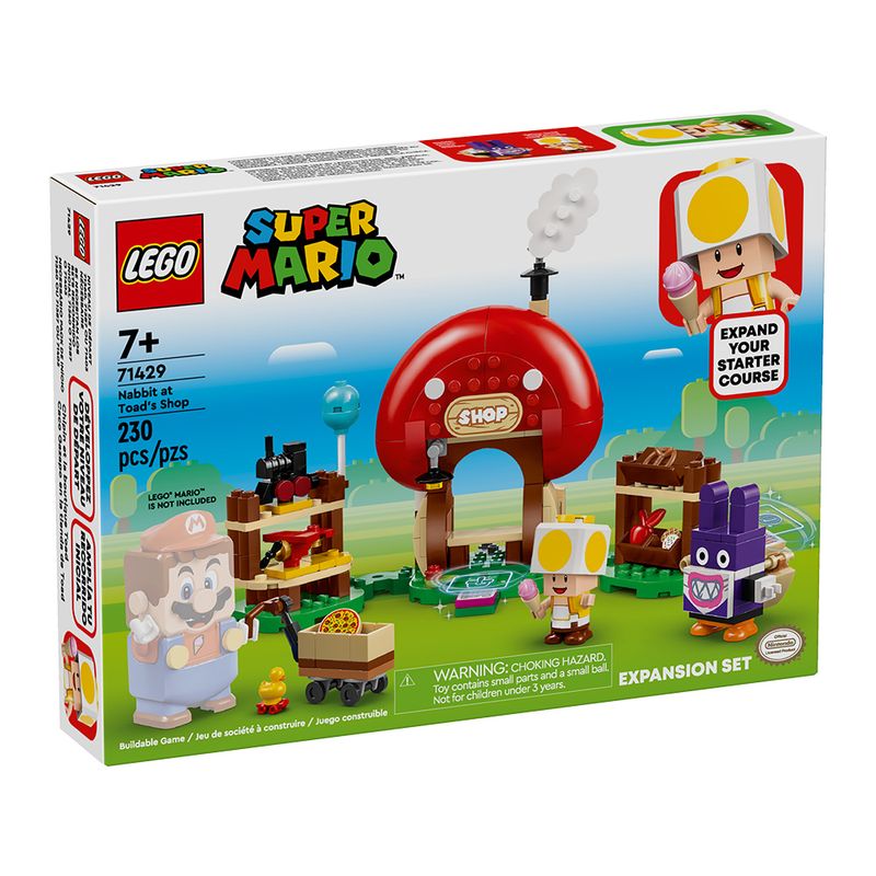 LEGO---71429---Set-de-Expansao---Coelharapio-na-loja-do-Toad---Super-Mario-0