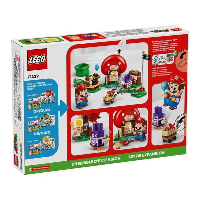 LEGO---71429---Set-de-Expansao---Coelharapio-na-loja-do-Toad---Super-Mario-1