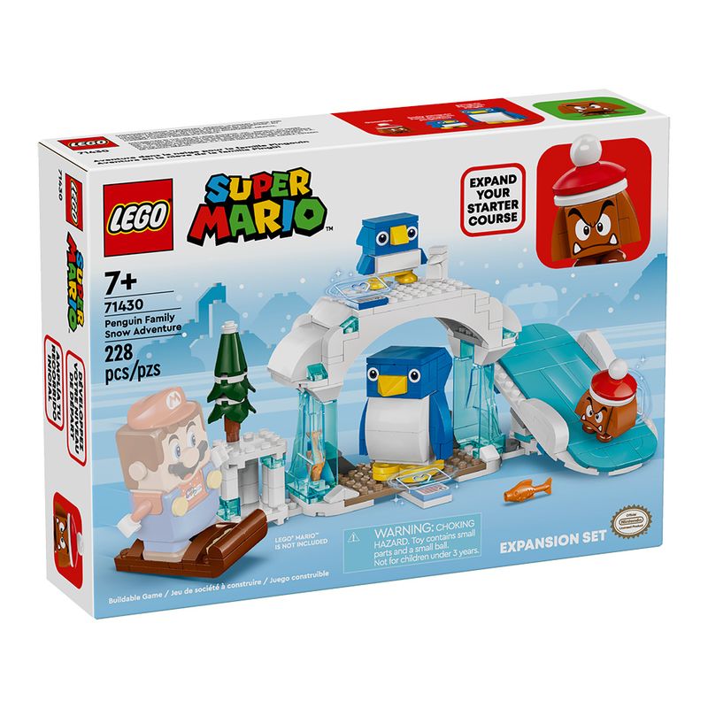 Lego---Super-Mario---Aventura-na-Neve-da-Familia-Pinguim---Set-de-Expansao---71430-0