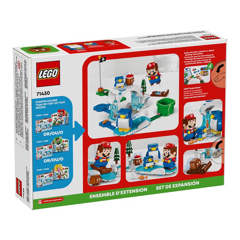 Lego---Super-Mario---Aventura-na-Neve-da-Familia-Pinguim---Set-de-Expansao---71430-2
