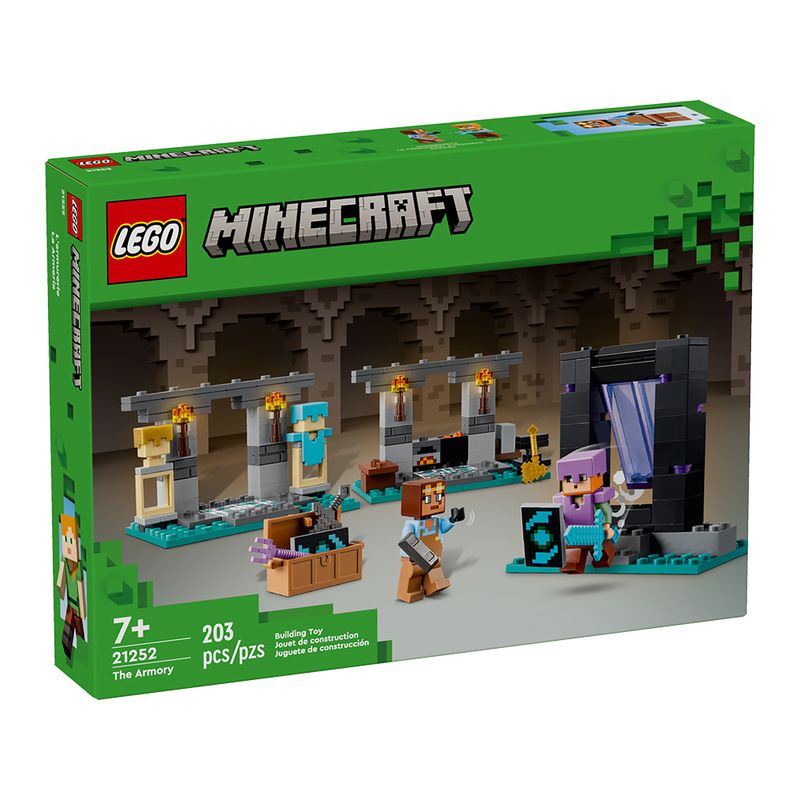 Lego---Minecraft---O-Deposito-de-Armas---21252-0