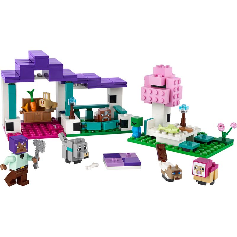 Lego---Minecraft---O-Santuario-dos-Animais---21253-1