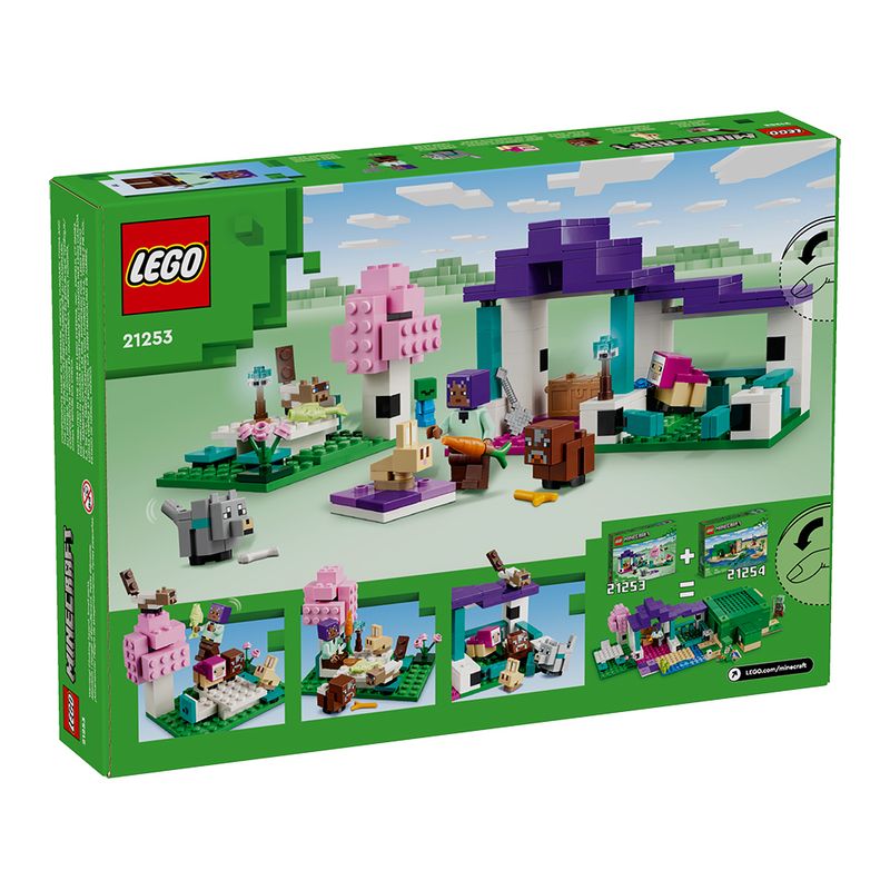 Lego---Minecraft---O-Santuario-dos-Animais---21253-2