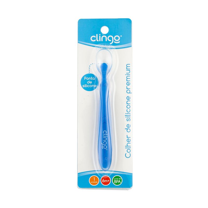 Colher-Infantil-de-Silicone---Premium---Azul---Clingo-1