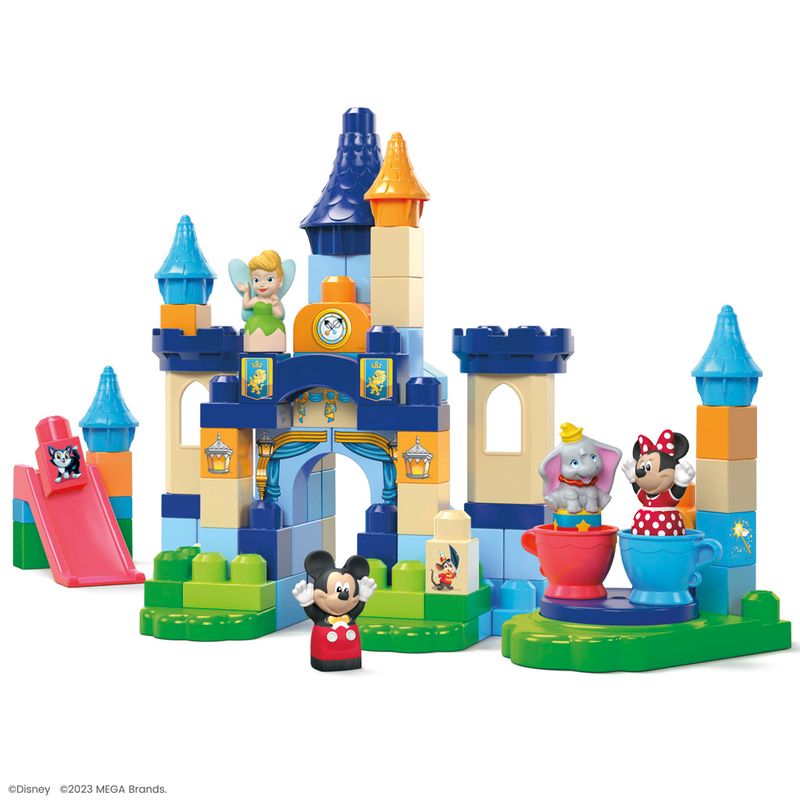 Blocos-de-Montar---Mattel---Disney-100---Mega-Bloks---Castelo-da-Disney---100-Pecas-0