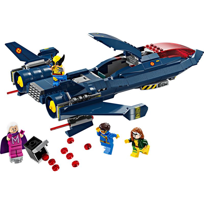 LEGO---Super-Heroes-Marvel---X-Jet-dos-X-Men---76281-1