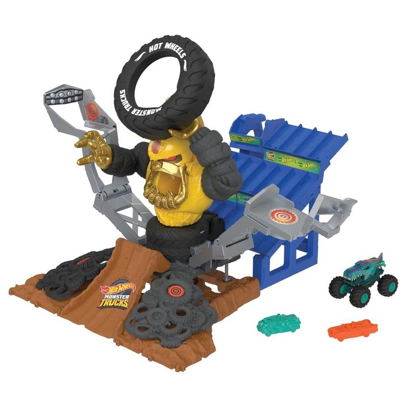 Conjunto-de-Pista-e-Carrinho---Hot-Wheels---Monster-Trucks---Arena-Demolicao---Mattel-0