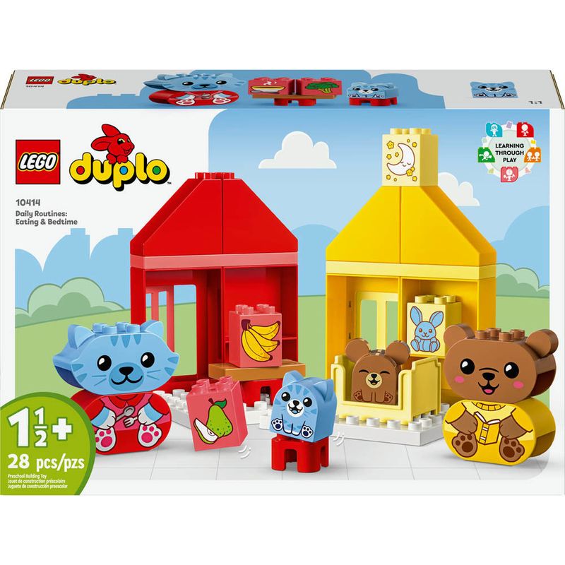 LEGO----Duplo-My-First---Rotinas-Diarias-Comer-e-Dormir---10414-0