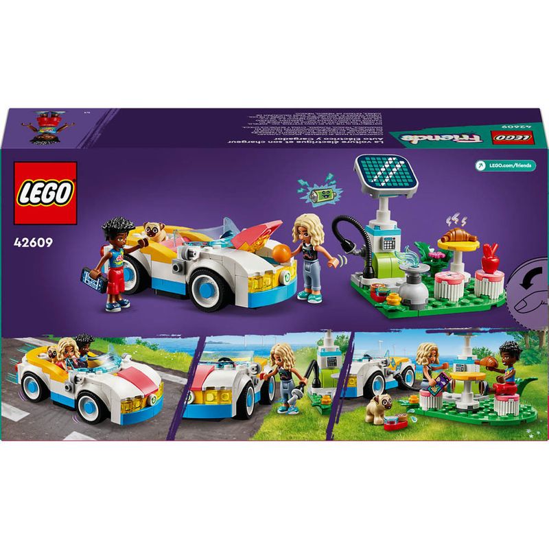 LEGO---LEGO-Friends---Carro-Eletrico-e-Carregador---42609-1