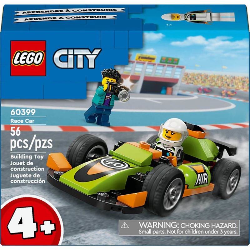 LEGO---City-Great-Vehicles---Carro-de-corrida-Verde---60399-0