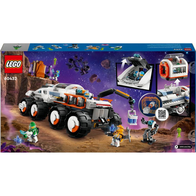 LEGO---City-Space---Astromovel-de-Comando-e-Guindaste-Articulado---60432-1