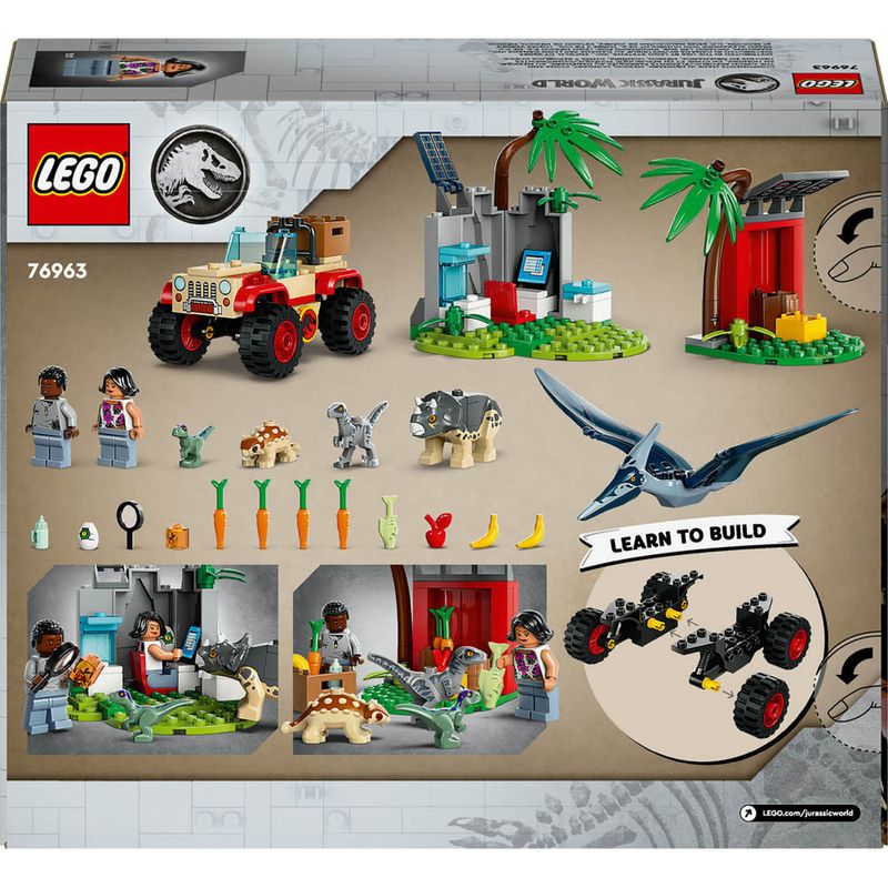 LEGO---Jurassic-World---Centro-de-Resgate-de-Dinossauros-Bebes---76963-1