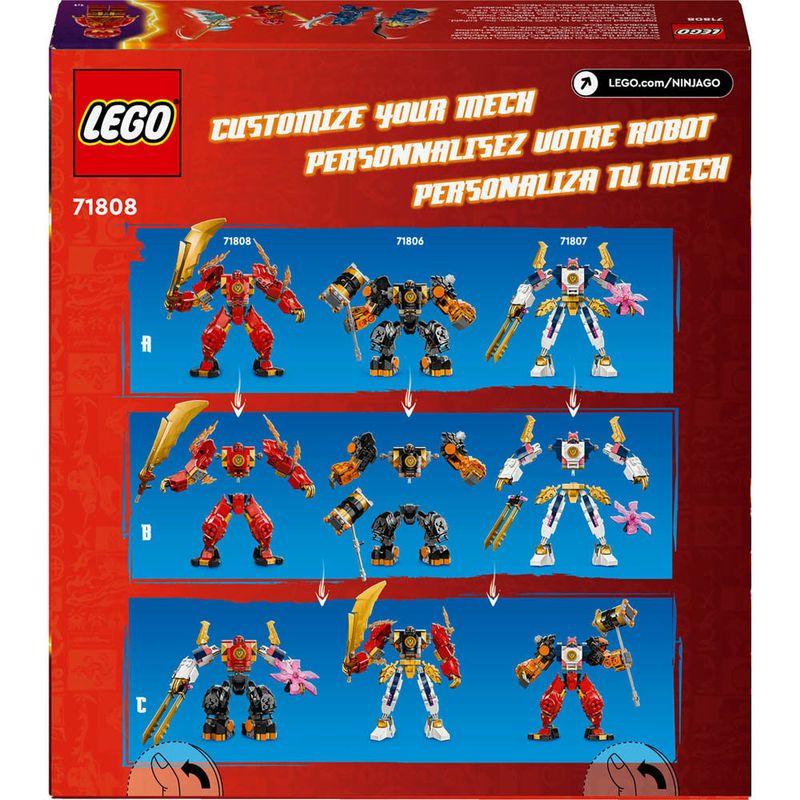 LEGO---Ninjago---Robo-do-Fogo-Elemental-do-Kai---71808-1