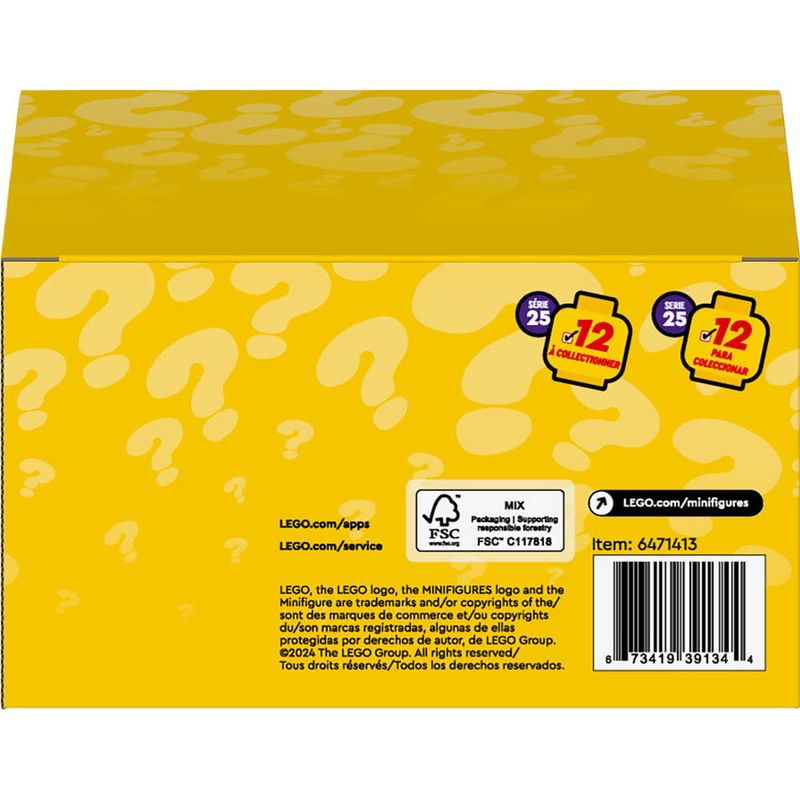 LEGO---Minifigures---Serie-25---Pack-de-6---66763-1