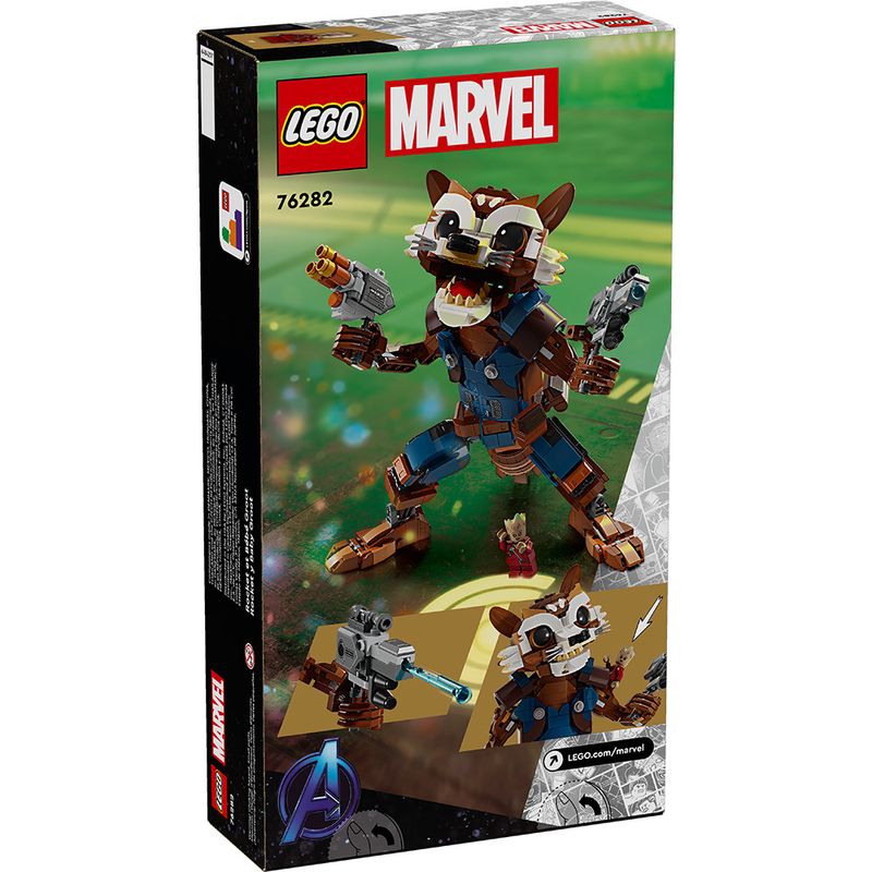 LEGO---Super-Heroes-Marvel---Rocket-e-Groot-Bebe---76282-1