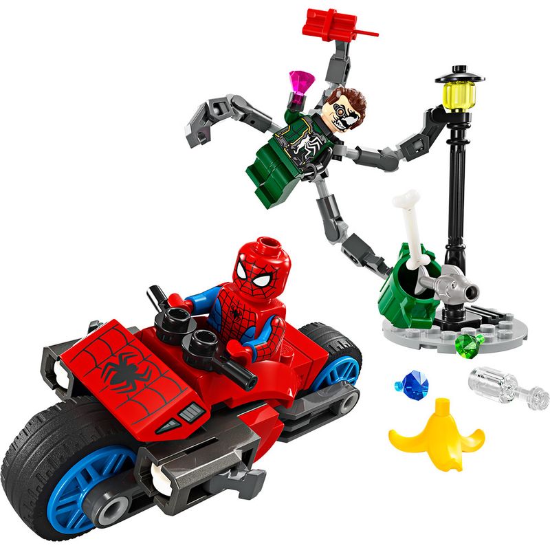 LEGO---Super-Heroes---Marvel---Perseguicao-de-Moto---Spider-Man-vs-Doc-Ock---76275-2