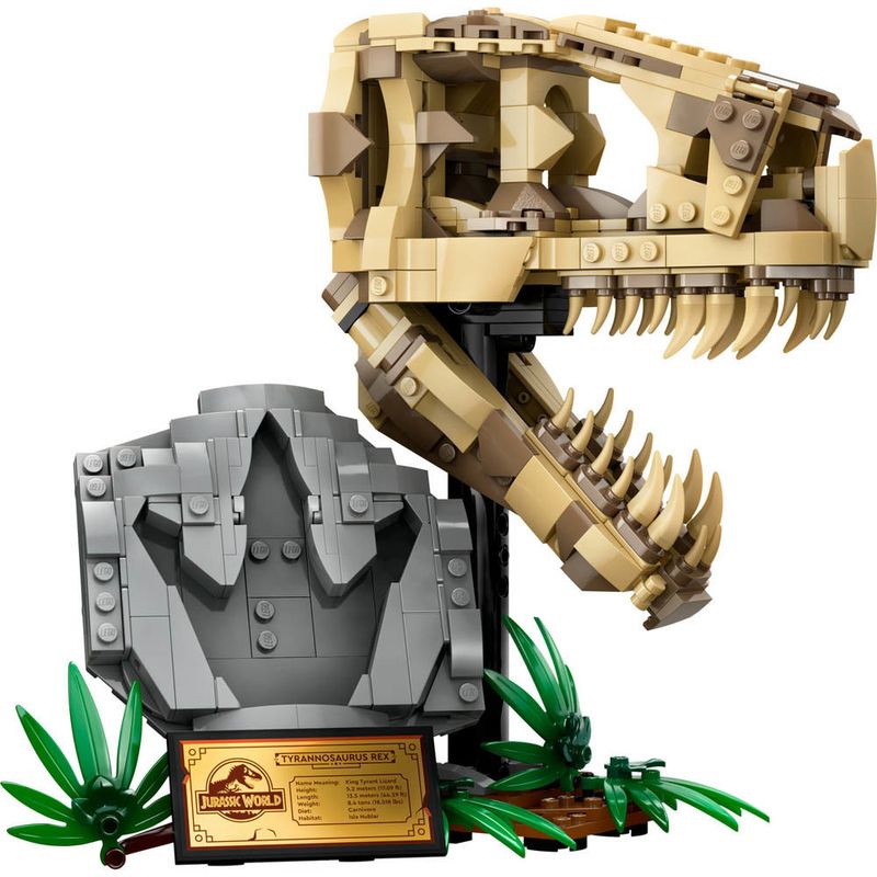 Lego---Jurassic-World---Fosseis-de-Dinossauros--T-Rex---Caveira---76964-1