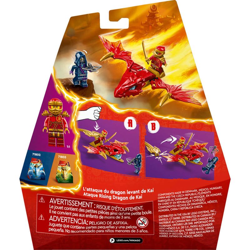 Lego-Ninjago---Ataque-do-Dragao-em-Ascensao-do-Kai---71801-2