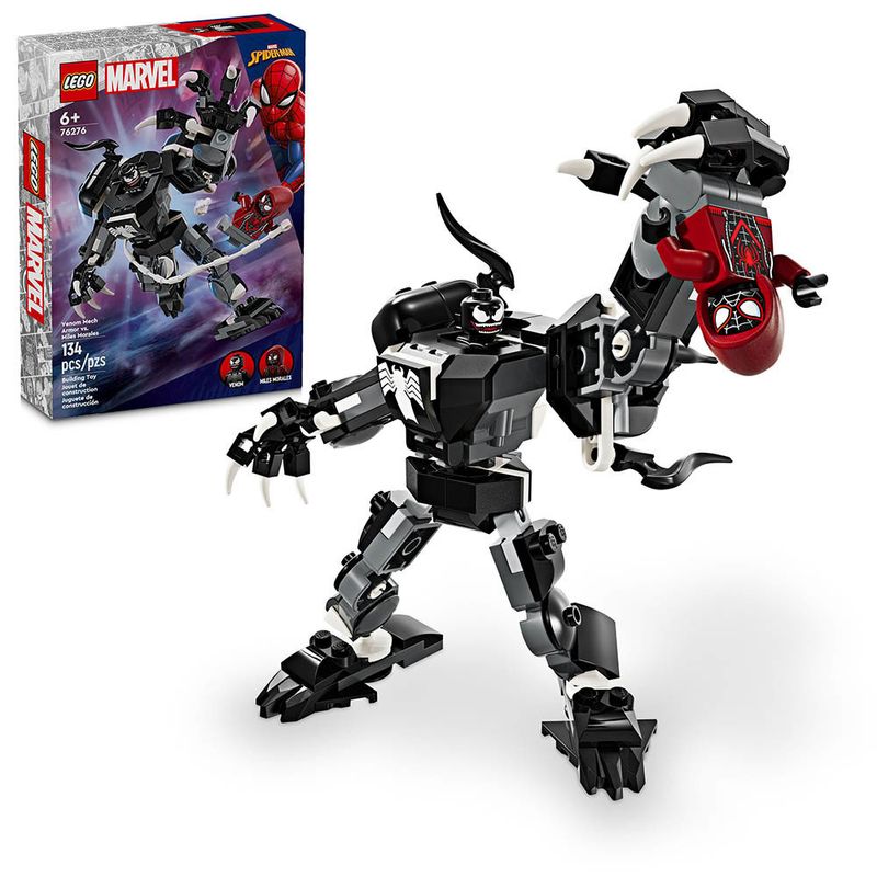 Lego---Marvel---Armadura-Mech-Venom-vs-Miles-Morales---76276-1