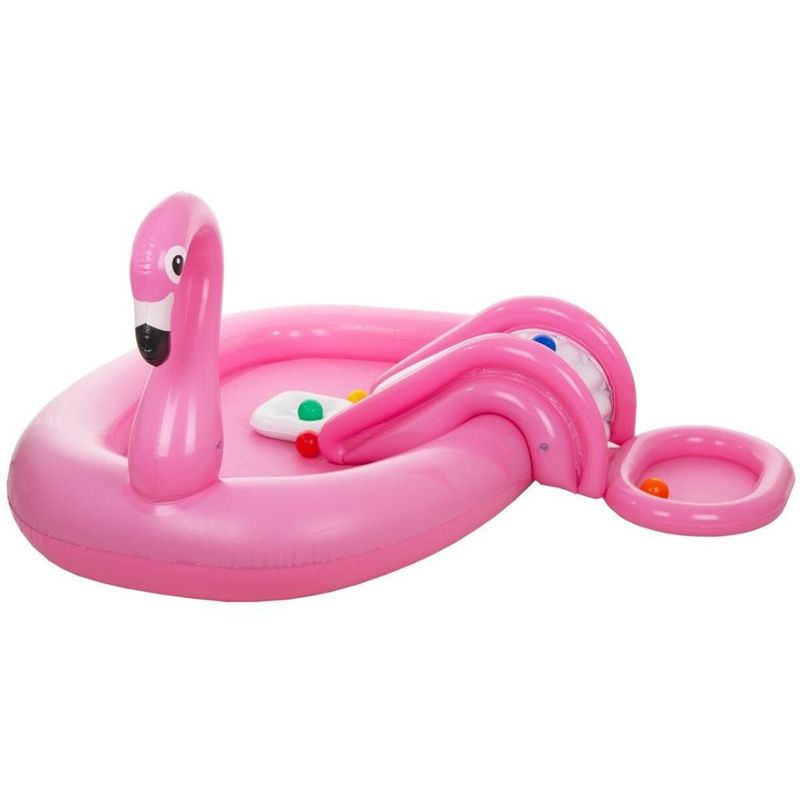 Piscina-Infantil-Inflavel---Jilong---Flamingo---100L---Maisto-0