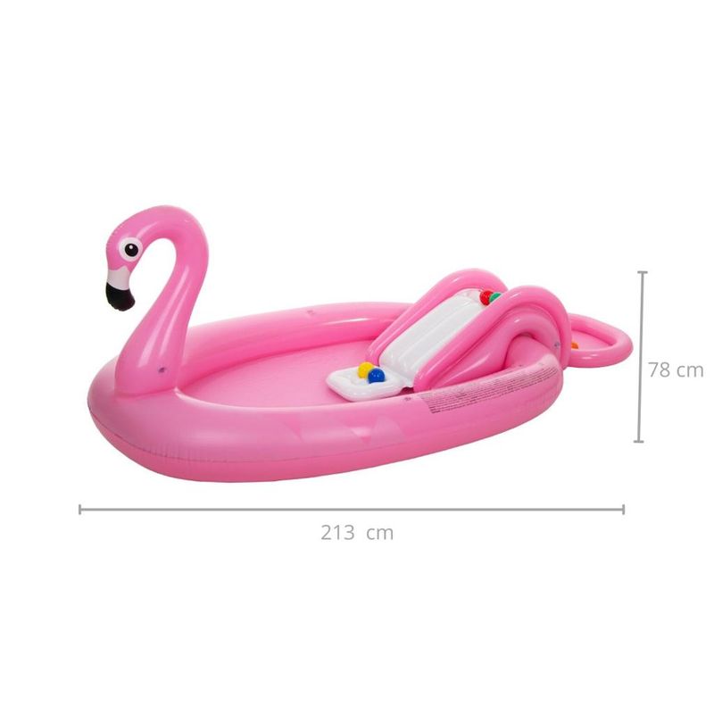 Piscina-Infantil-Inflavel---Jilong---Flamingo---100L---Maisto-3
