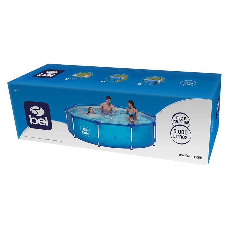 Piscina-de-Armacao---5000-Litros---Azul---Bel-Fix-1