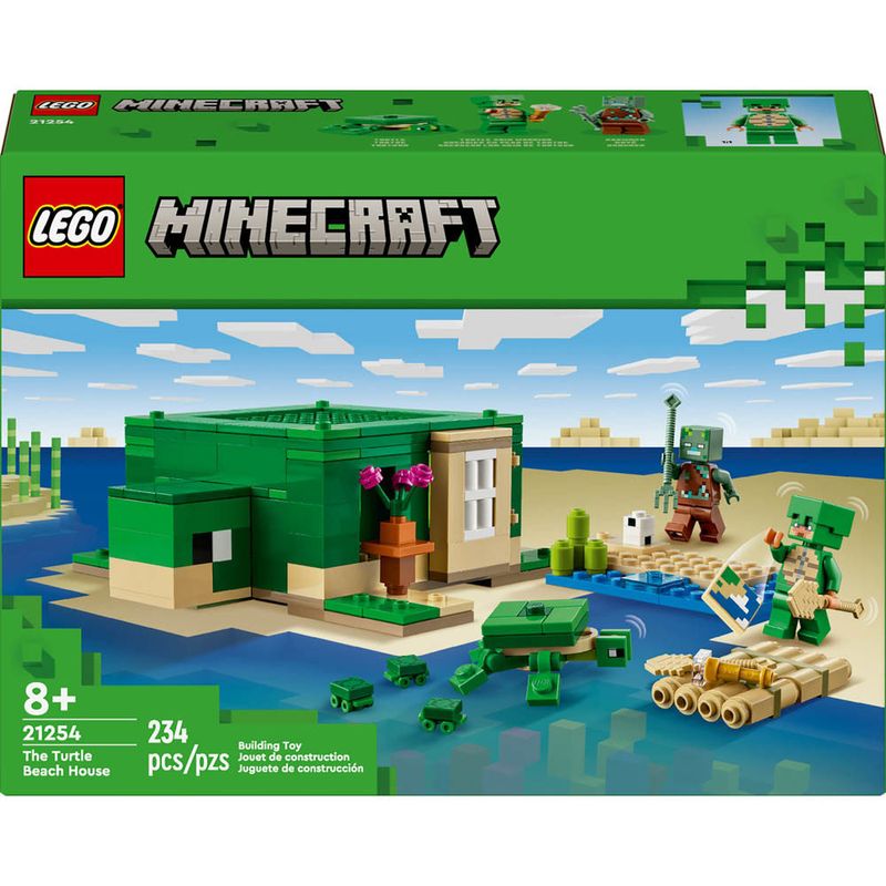 LEGO---Minecraft---A-Casa-de-PraiaTartaruga---21254-0